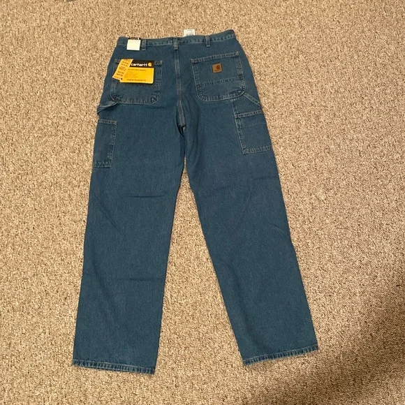 Carhartt original work dungaree jeans - BRAND NEW - Picture 1 of 5